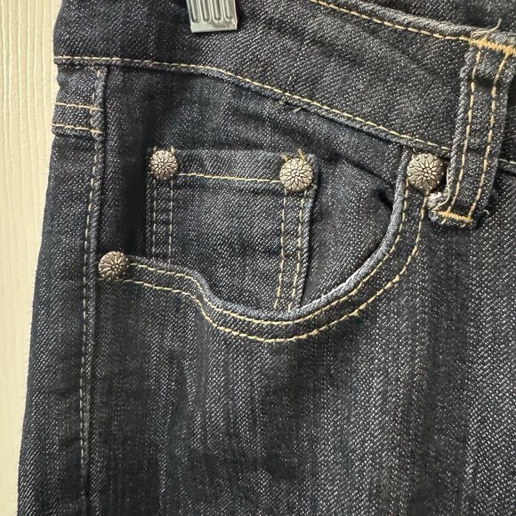 Exocet Blue Jeans Straigh Leg Denim‎ Dark Wash Women's Size 14 - Picture 4 of 8